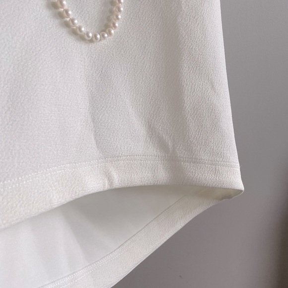 Club Monaco white cropped top - Picture 4 of 6